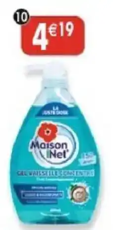 Maximo Liquide vaisselle concentré sauge et bicarbonate offre