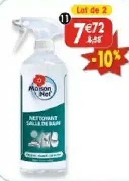 Maximo Lot de 2 nettoyants salle de bain offre