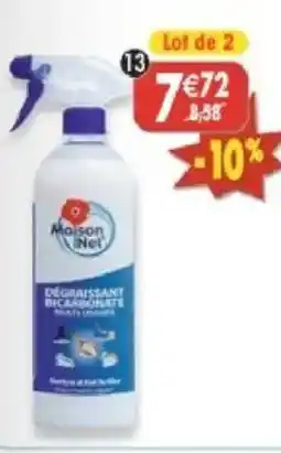 Maximo Lot de 2 dégraissants bicarbonate offre