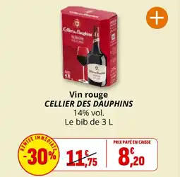Coccinelle Express CELLIER DES DAUPHINS Vin rouge offre