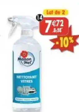 Maximo Lot de 2 nettoyants vitres offre
