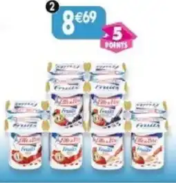 Maximo Lot de 12 desserts lactés. 4 fruits des bois, 4 fraise, 4 cerise offre