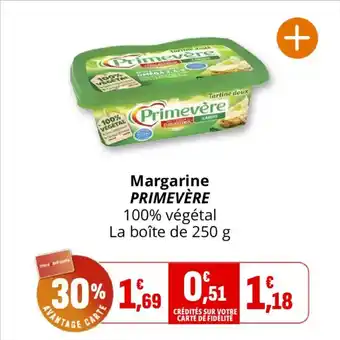 Coccinelle Express Margarine primevère offre