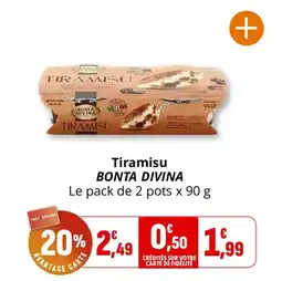 Coccinelle Express BONTA DIVINA Tiramisu offre