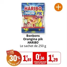 Coccinelle Express HARIBO Bonbons Orangina pik offre