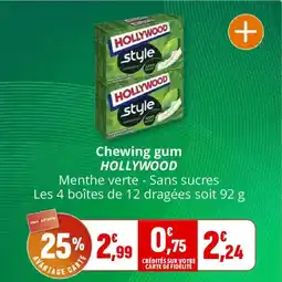 Coccinelle Express HOLLYWOOD Chewing gum offre