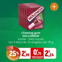 Coccinelle Express HOLLYWOOD Chewing gum offre