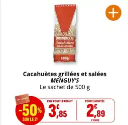 Coccinelle Express MENGUY'S Cacahuètes grillées et salées offre