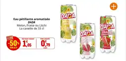 Coccinelle Express DADA Eau pétillante aromatisée offre