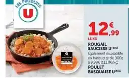 Hyper U ROUGAIL SAUCISSE U offre