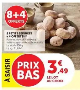 Hyper U 8 petits beignets + 4 offerts offre
