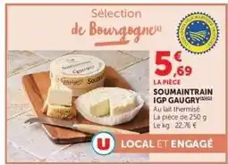 Hyper U SOUMAINTRAIN IGP GAUGRY offre
