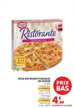 Hyper U PIZZA RISTORANTE SURGELEE DR OETKER offre