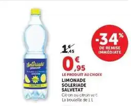 Hyper U LIMONADE SOLERIADE SALVETAT offre