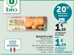Hyper U Biscuits U Bio offre