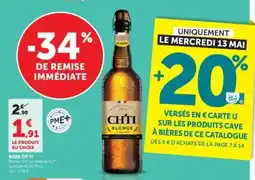 Hyper U BIERE CH'TI offre