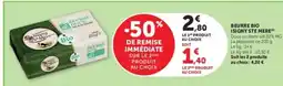 Super U BEURRE BIO ISIGNY STE MÈRE offre