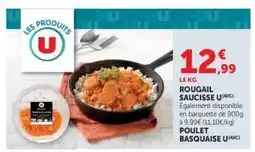 Super U ROUGAIL SAUCISSE U offre