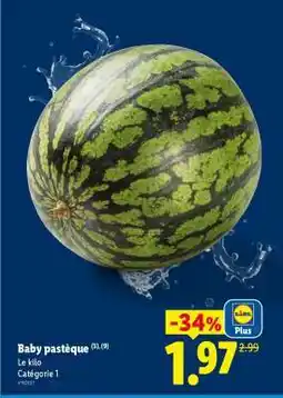 Lidl Baby Pastèque offre