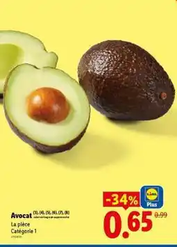 Lidl Avocat offre