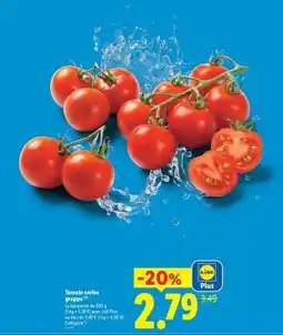Lidl Tomate cerise Grappe offre
