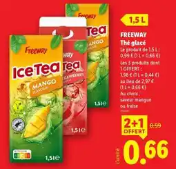 Lidl FREEWAY Thé glacé offre