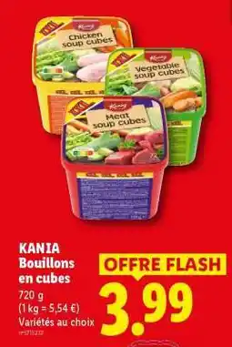 Lidl KANIA Bouillons en cubes offre