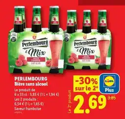 Lidl PERLEMBOURG Bière sans alcool offre