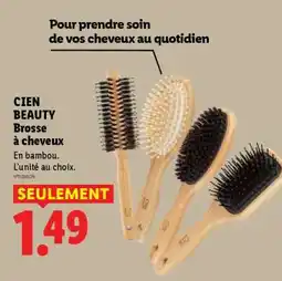 Lidl CIEN BEAUTY Brosse à cheveux offre