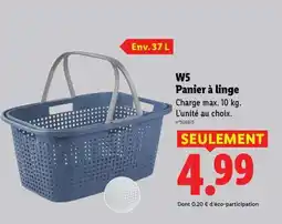 Lidl W5 Panier à linge offre