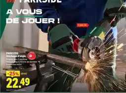 Lidl PARKSIDE Meuleuse d'angle offre