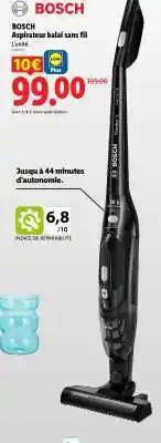 Lidl BOSCH Aspirateur balai sans fil offre