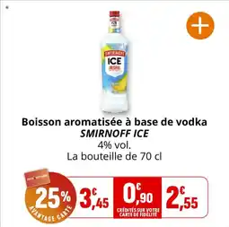 Coccinelle Express SMIRNOFF ICE Boisson aromatisée à base de vodka offre