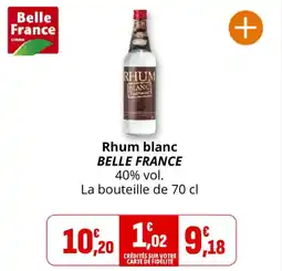 Coccinelle Express BELLE FRANCE Rhum blanc offre