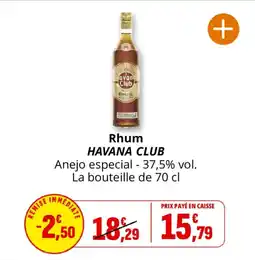 Coccinelle Express HAVANA CLUB Rhum offre