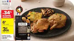 Carrefour Confit de canard i.g.p. du sud ouest labeyrie offre