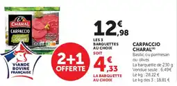 U Express Carpaccio charal offre