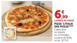 U Express Pizza l'italie des pizzas offre