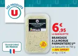 U Express Brandade a la morue parmentiere u offre