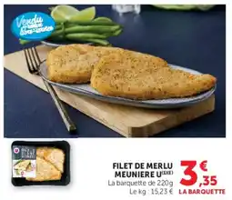 U Express Filet de merlu meuniere u offre
