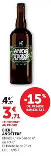 U Express Biere anosteke offre