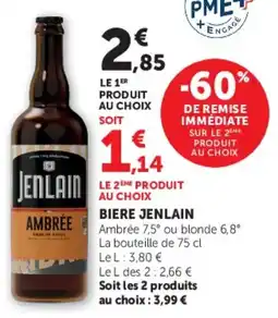 U Express Biere jenlain offre