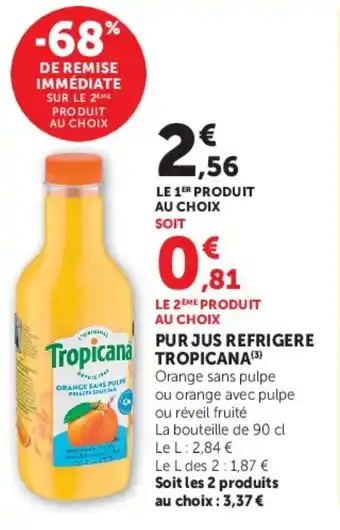 Pur jus refrigere tropicana