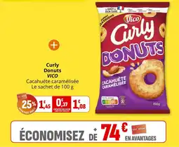 Coccimarket Curly donuts vico offre