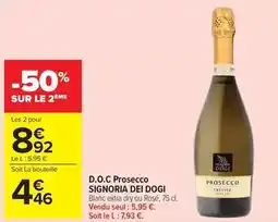 Carrefour Drive Signoria dei dogi - d.o.c. prosecco offre