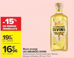 Carrefour Drive Rhum arrangé offre