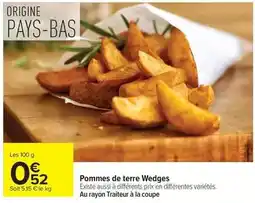 Carrefour Drive Pommes de terre offre
