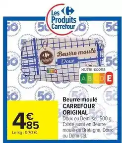 Carrefour Drive Carrefour - beurre moulé offre