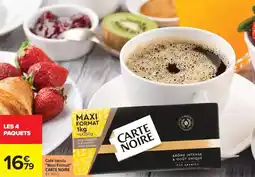 Carrefour Drive Carte noire - café moule offre