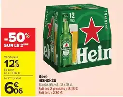 Carrefour Drive Heineken - bière offre